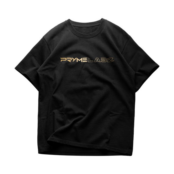 Horizontal Logo Tee Gold