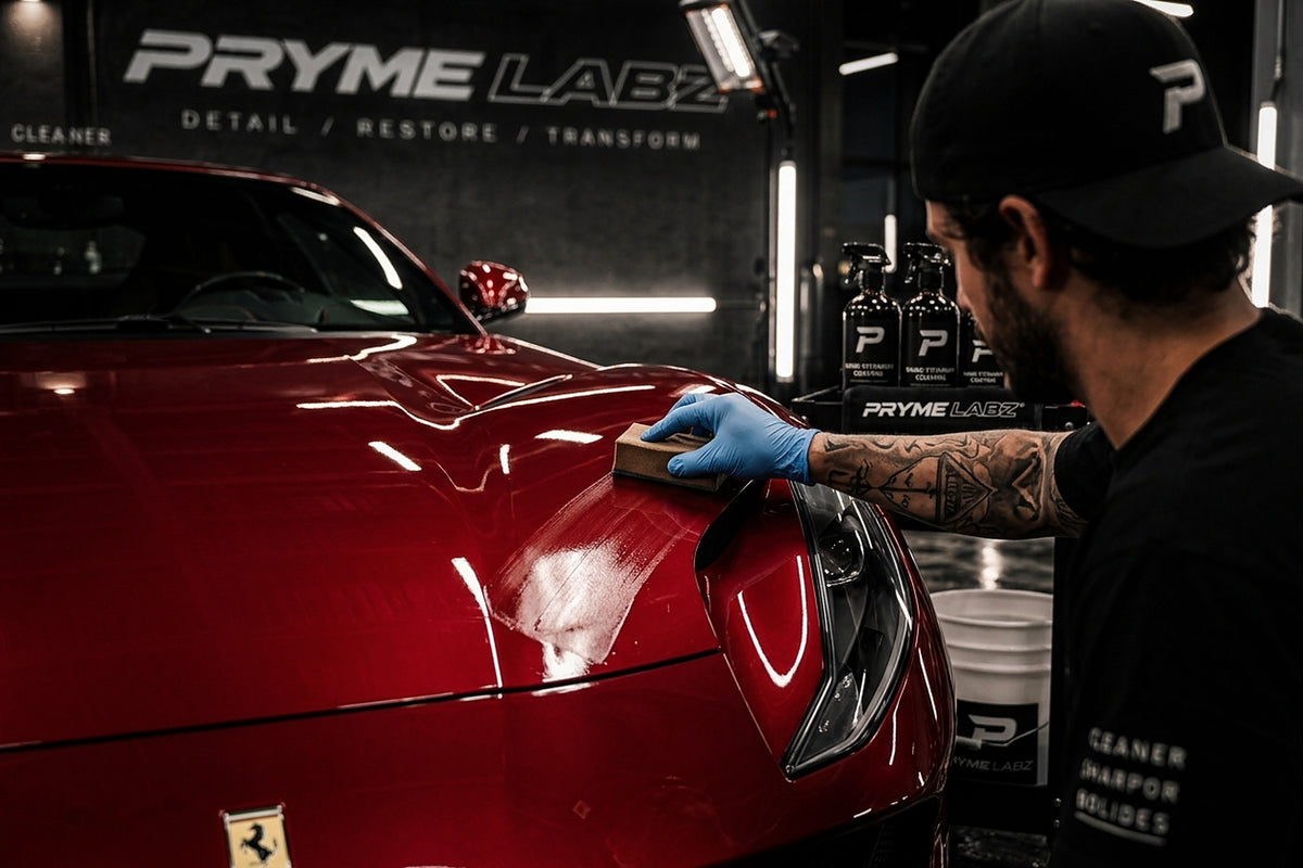 Ceramic coating — Ferrari